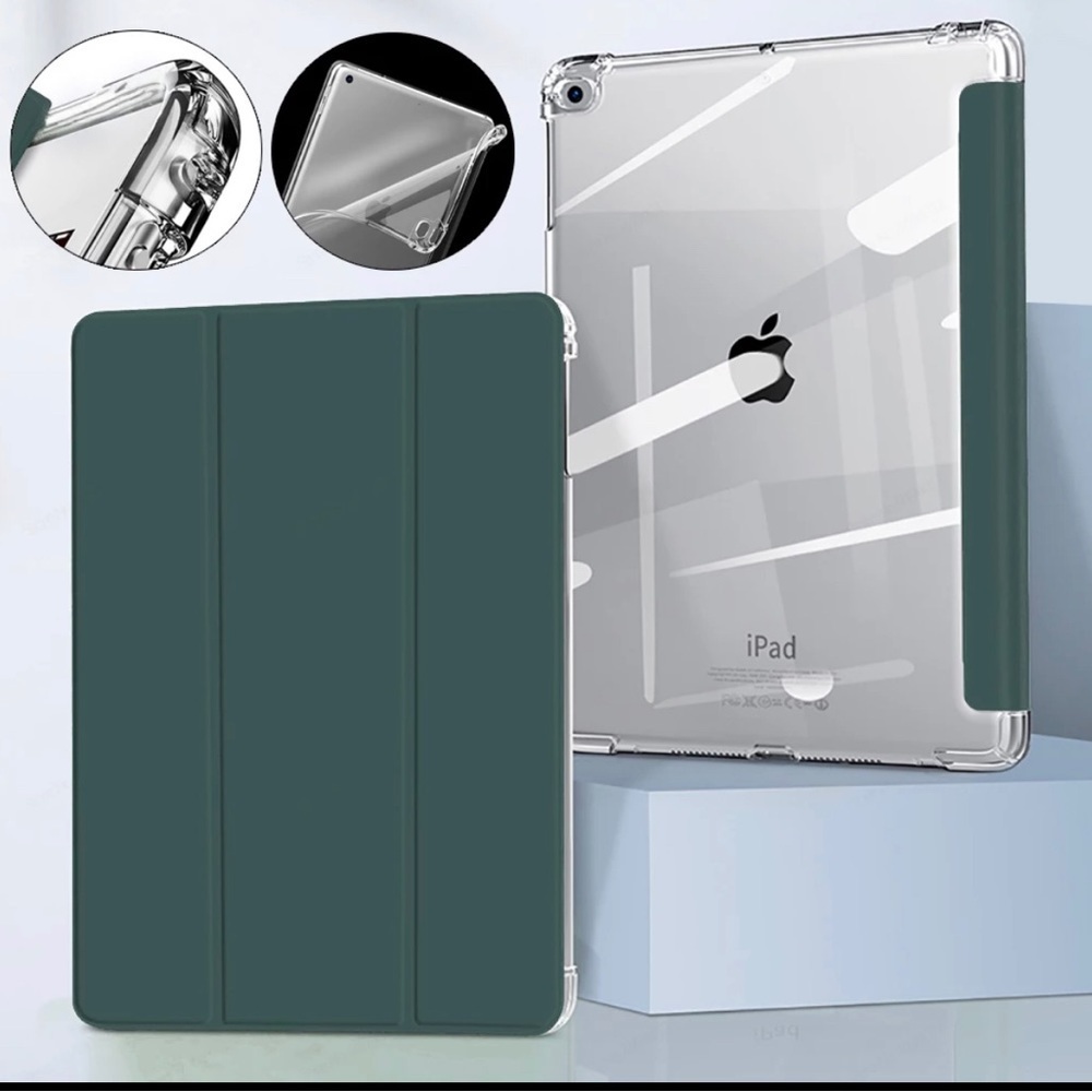 IPAD Pro 11 case 2020 2021 2022 cover - Dark Green - New